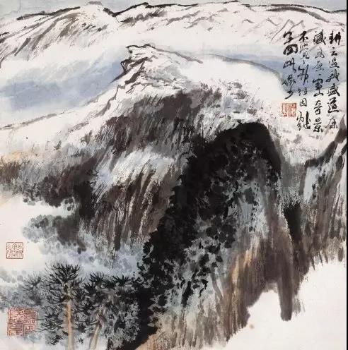 雪景山水吴大恺